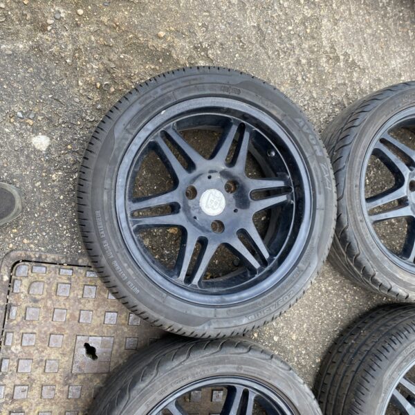 4x Alloy 16 Wheels SMART FORTWO BRABUS 450 156904569780 2