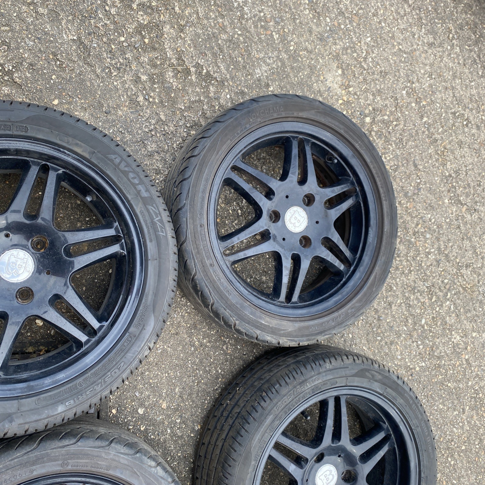 4x Alloy 16 * Wheels SMART FORTWO BRABUS 450 Image 3