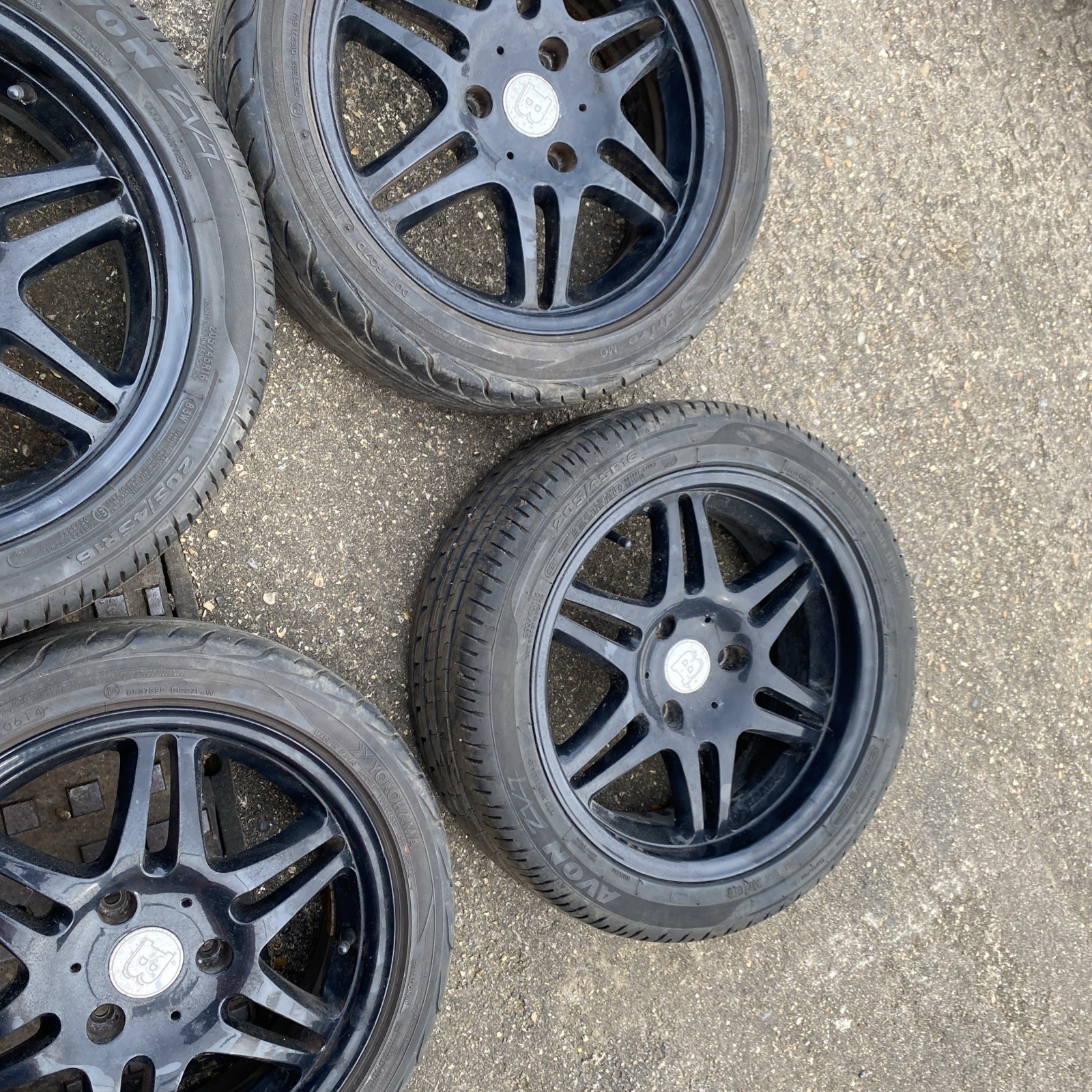 4x Alloy 16 * Wheels SMART FORTWO BRABUS 450 Image 4