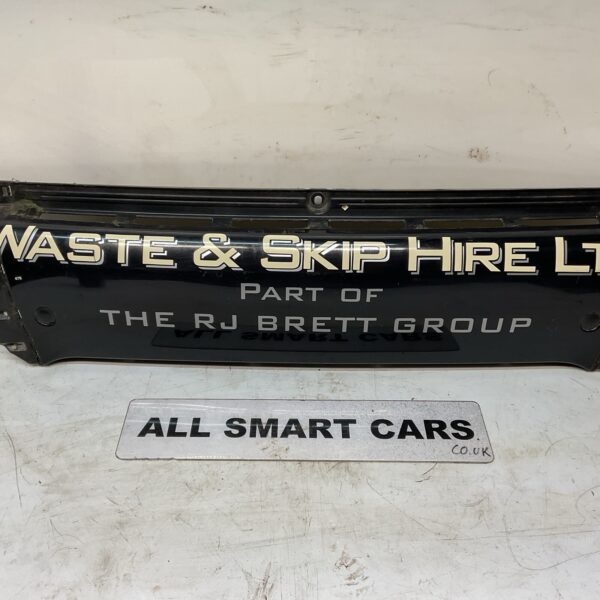 SMART CAR 450 FORTWO CABRIO COUPE 98 07 BLACK REAR CENTRE BUMPER
