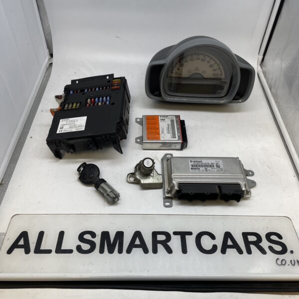 SMART CAR 451 FORTWO COUPE 2007/09 1 0 Turbo ECU KIT & SAM UNIT 156k