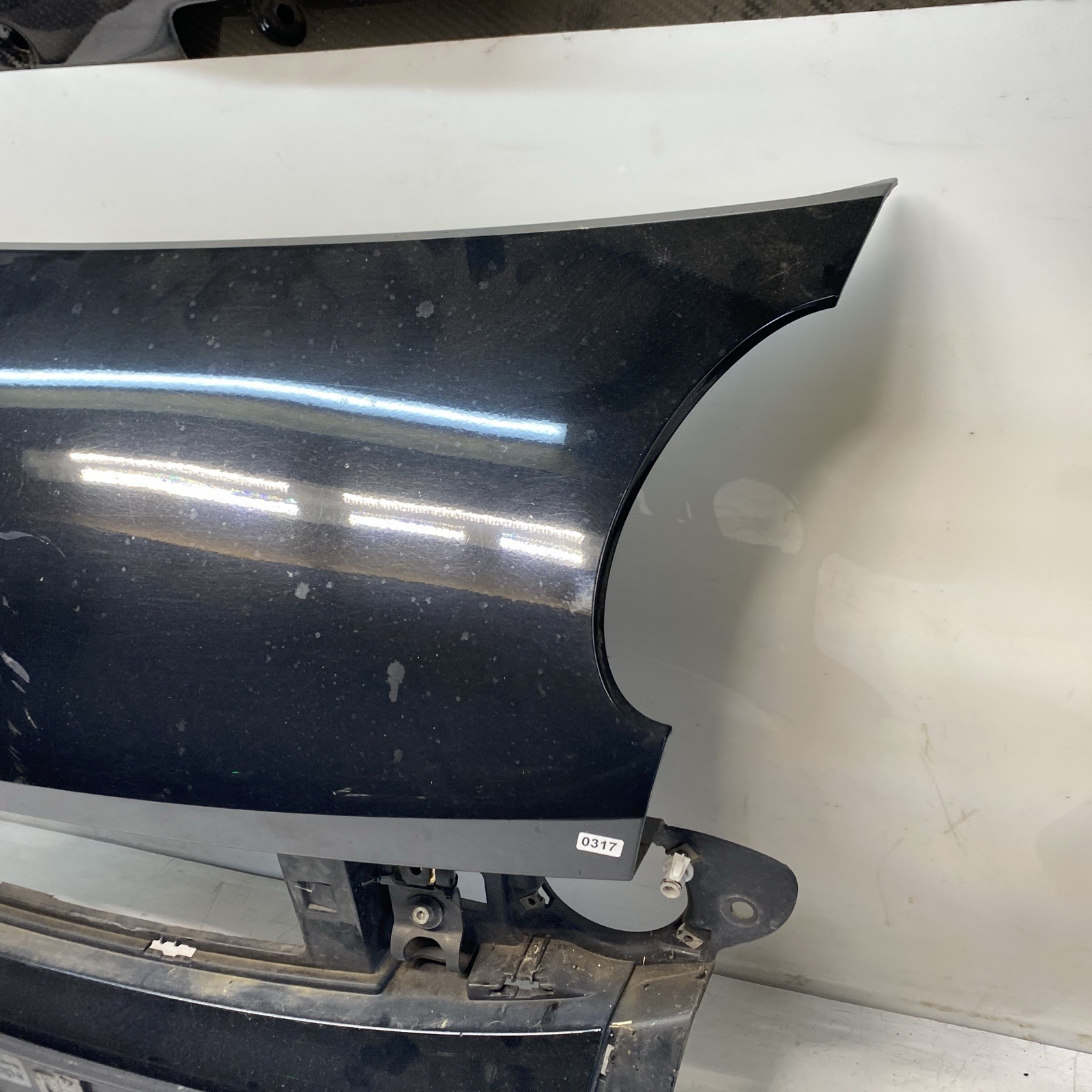 SMART Car 450 FORTWO COUPE CABRIO BLACK FRONT CENTRE BUMPER SECTION (scratches Image 6