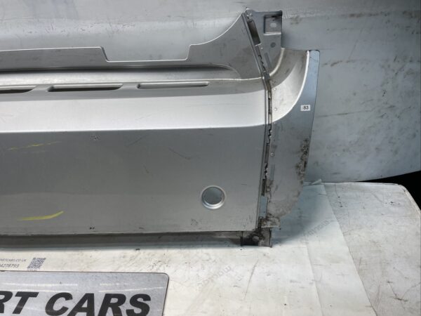 SMART FORTWO 2011 MK2 451 REAR BUMPER PANEL Silver 2007 14 157530744320 2