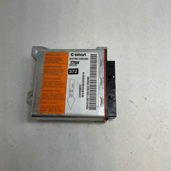 SMART-FORTWO-451-10-PETROL-AIRBAG-CONTROL-MODULE-UNIT-ECU-A4519011300-2007-14-156648068490-2 SMART FORTWO 451 10 PETROL AIRBAG CONTROL MODULE UNIT ECU A4519011300 2007 14 156648068490 2