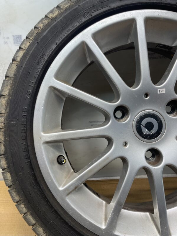 SMART-FORTWO-front-15-ALLOY-WHEEL-TYRE-15560-A4514010102-157864909140-2 SMART FORTWO front 15 ALLOY WHEEL TYRE 15560 A4514010102 157864909140 2