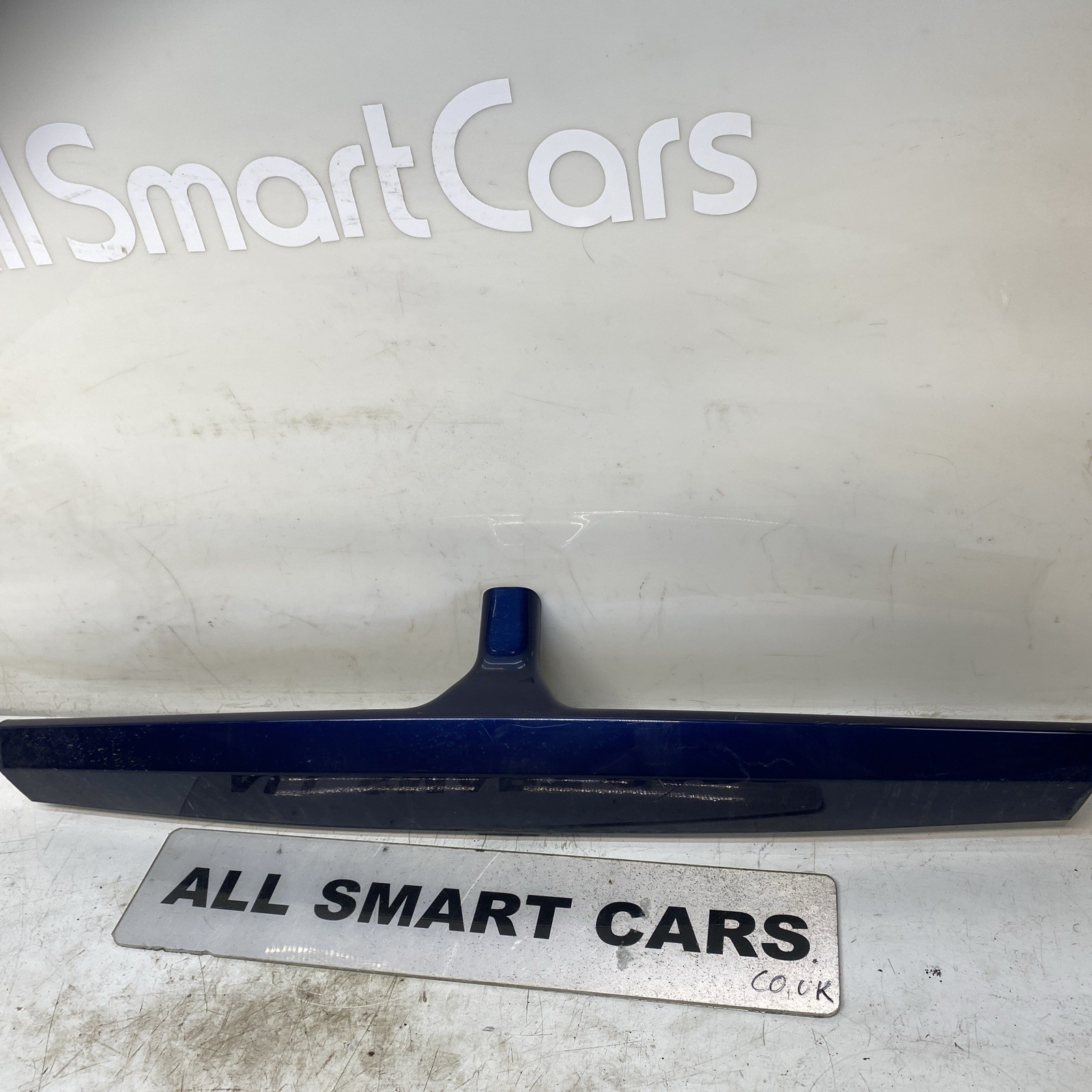 SMART ROADSTER REAR BUMPER CENTRE T BAR PANEL 0009950V008 Blue EB1 EAF