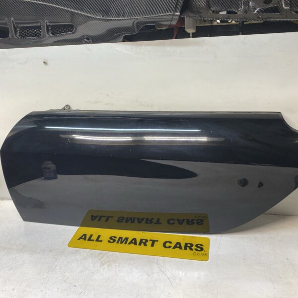 Smart 452 Roadster passenger / LH / nearside door outer panel Black