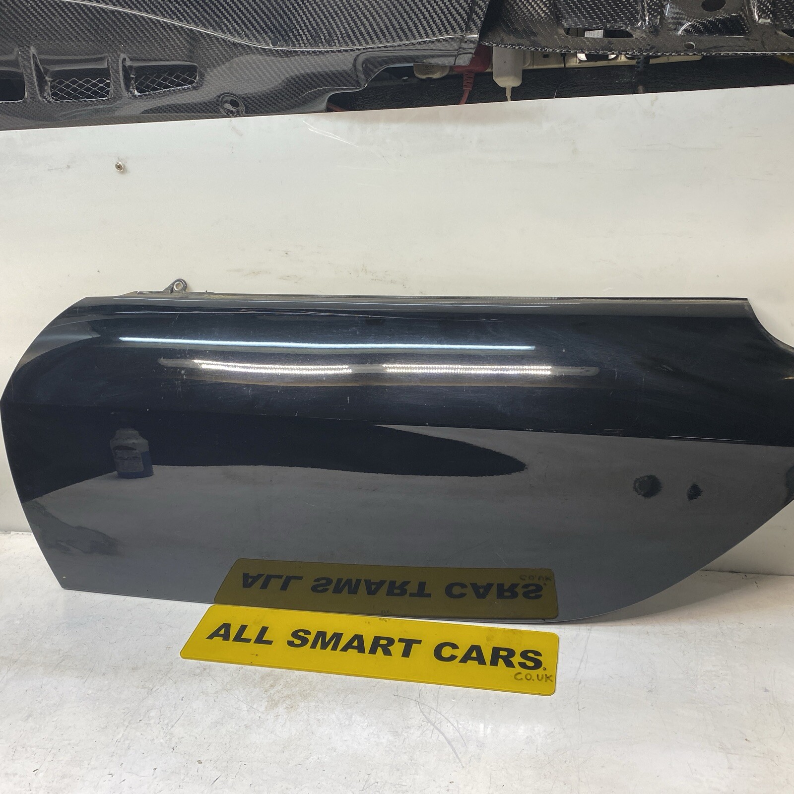 Smart 452 Roadster passenger / LH / nearside door outer panel Black