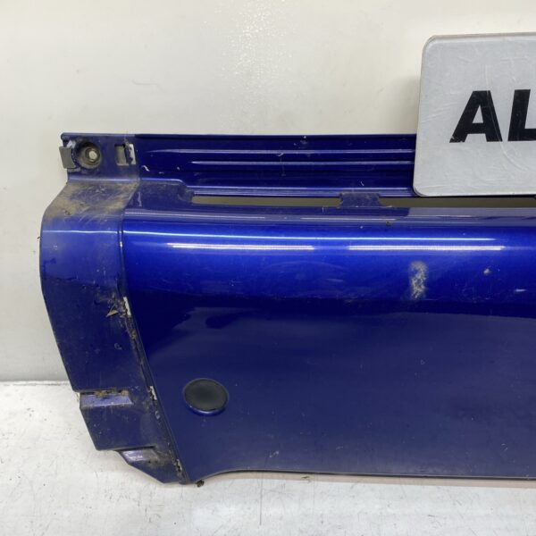 Smart Car Fortwo 450 REAR BUMPER CENTER PANEL BLUE EB2 EAC scratches9807 156159900620 2