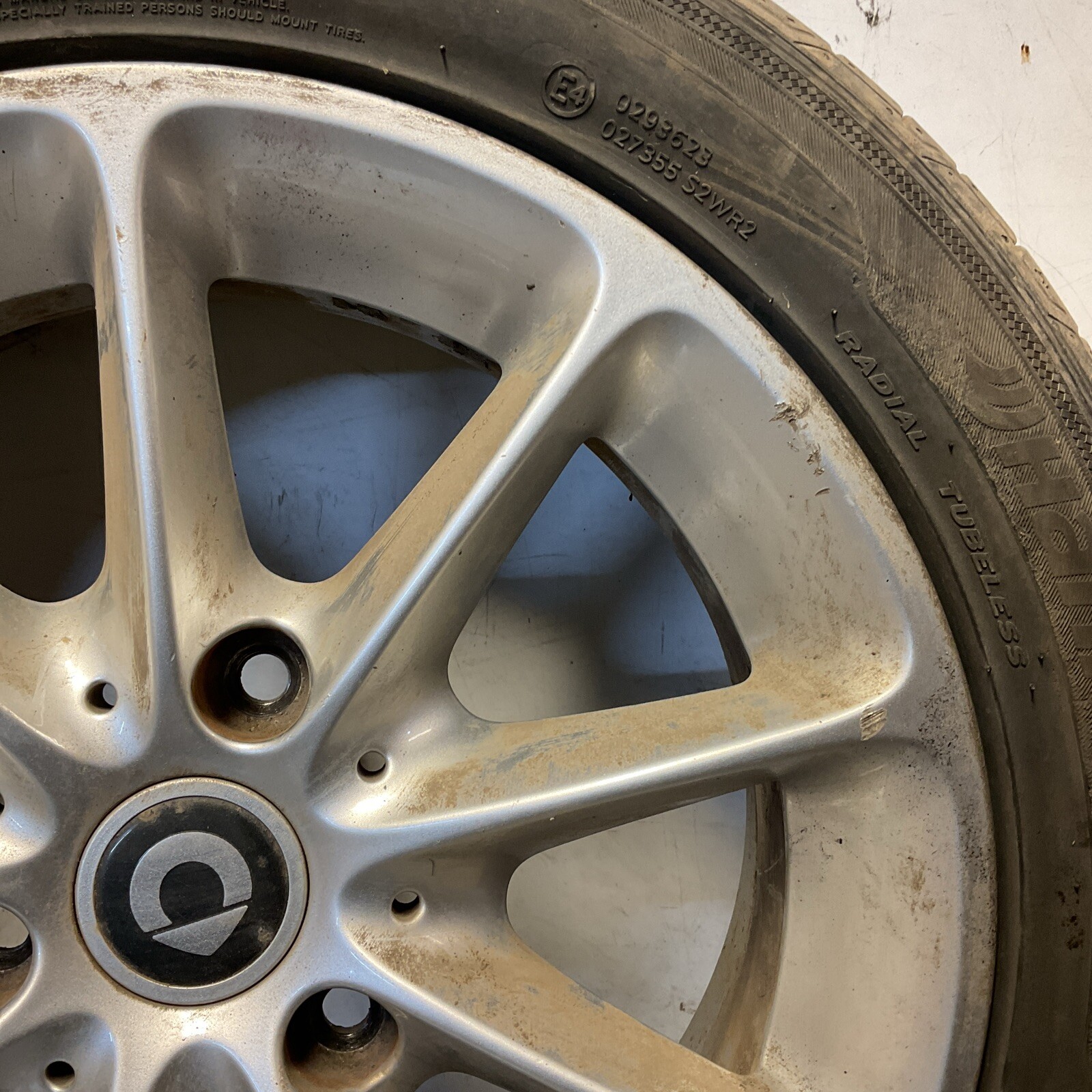 Smart ForTwo 451 Rear Wheel A4514010502 (marks) Image 3