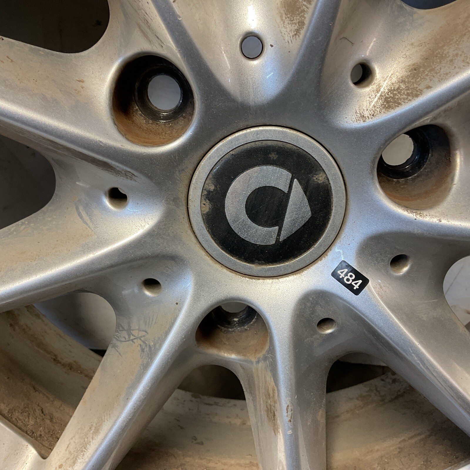 Smart ForTwo 451 Rear Wheel A4514010502 (marks) Image 9