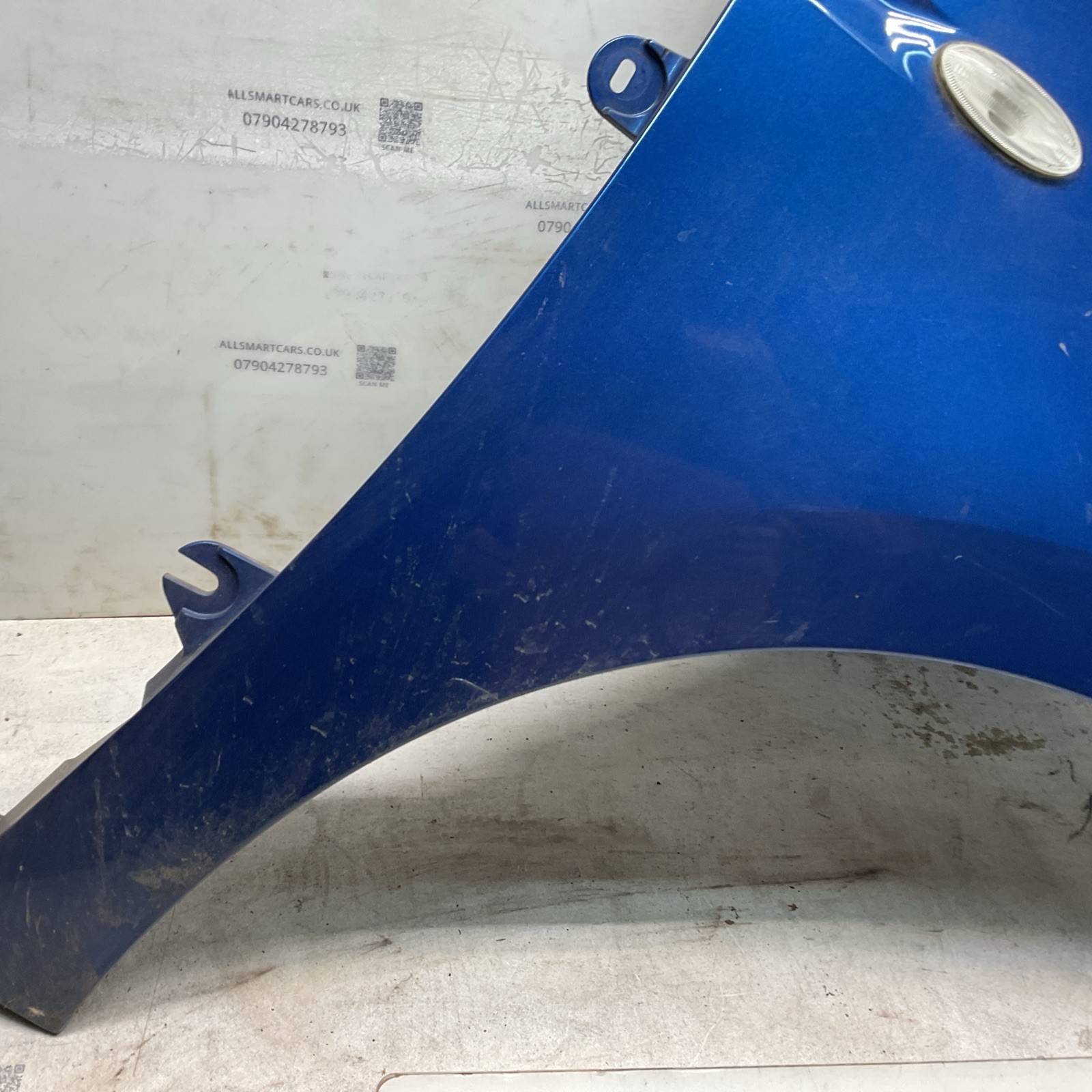 Smart Forfour W453 15 20 OS Driver Side Front Wing Blue En6edd Image 6