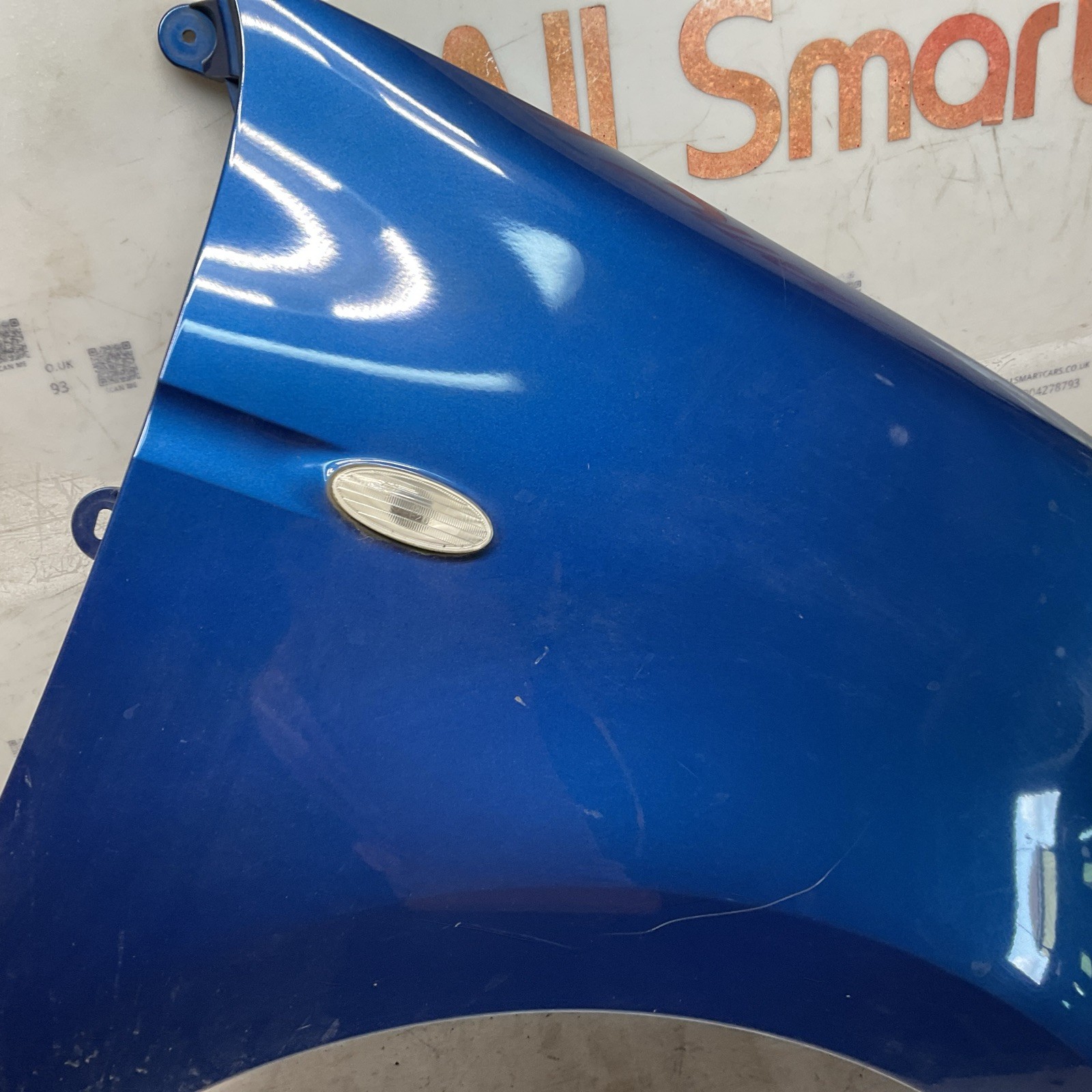 Smart Forfour W453 15 20 OS Driver Side Front Wing Blue En6edd Image 7