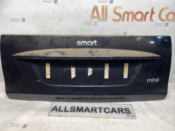 2007 > 2014 Smart Car ForTwo 451 Rear Boot Lid Panel Black