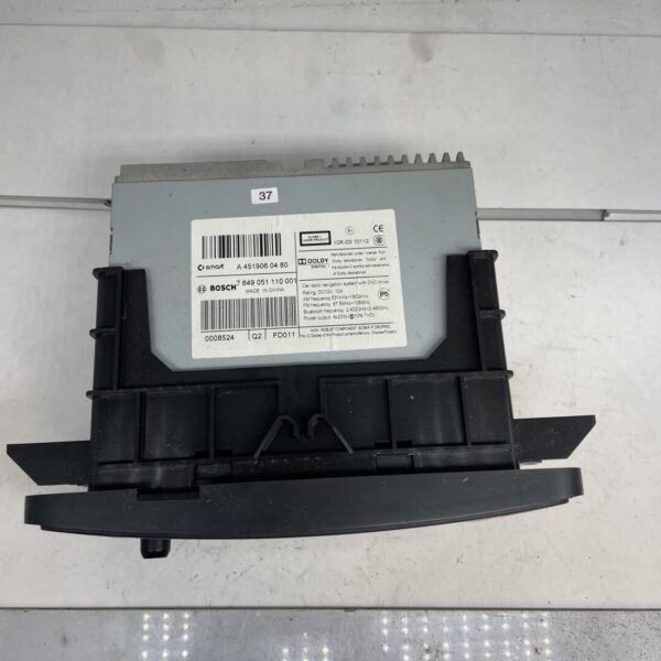 2010 Smart ForTwo stereo radio head unit A4519060480 Boschspares 157679387531 2