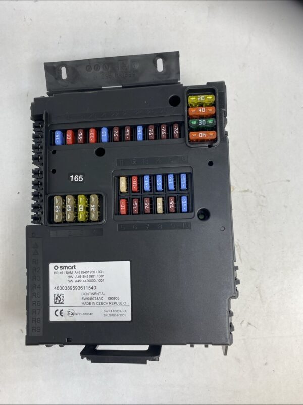 A4515401950 SMART SAM BODY CONTROL MODULE ECU MERCEDES 157263267261 2
