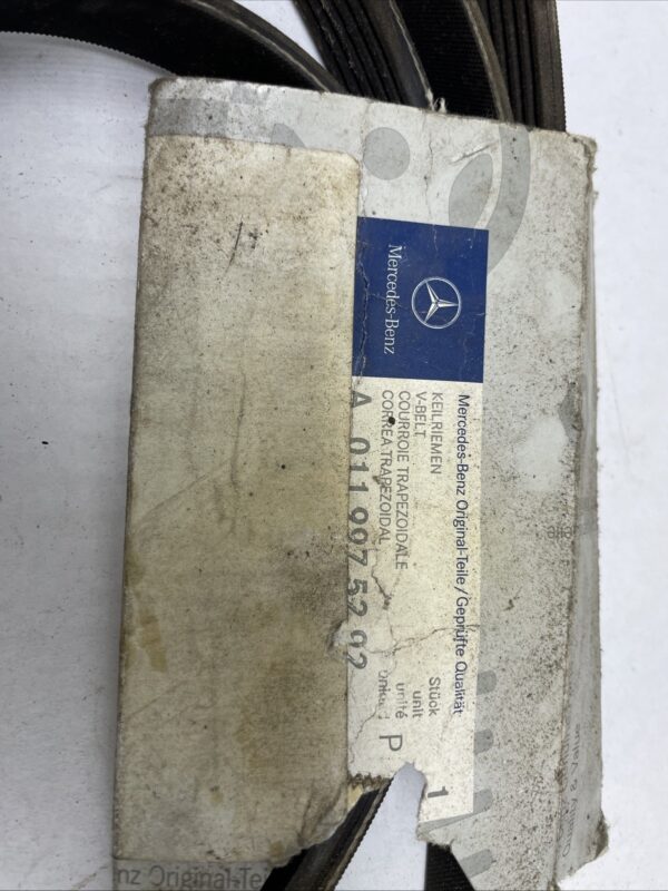 NEW MERCEDES BENZ RIBBED BELT A0119975292 ORIGINAL 157422012401 2
