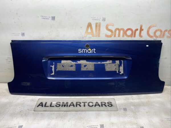 SMART CAR 450 FORTWO COUPE 1998 2006 BLUE REAR TAILGATE BOOTLID PANEL
