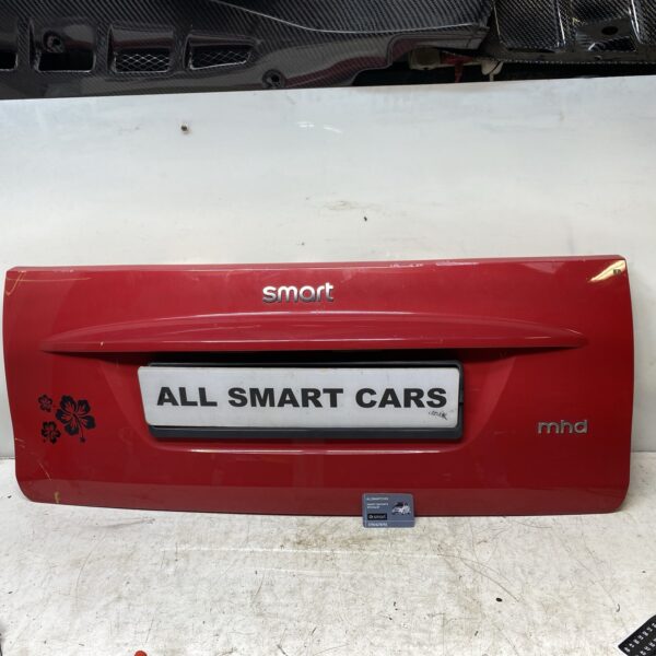 SMART CAR FORTWO 2007 2014 451 GENUINE REAR OUTER BOOT LID PANEL Red