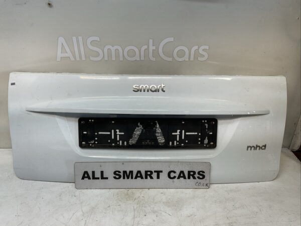 SMART CAR FORTWO 2007 2014 W451 GENUINE REAR OUTER BOOT LID PANEL IN WHITE