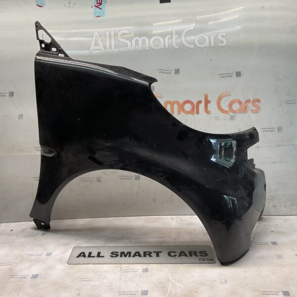SMART FORTWO 2009 451 COUPE FRONT WING PANEL FENDER RIGHT SIDE BLACK ECA/2007 14