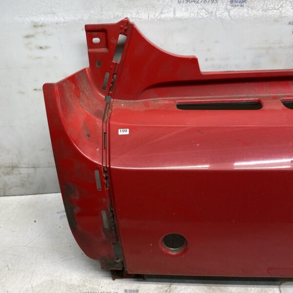 SMART FORTWO 2011 MK2 451 REAR BUMPER PANEL 2007 14 Red 157769528131 2