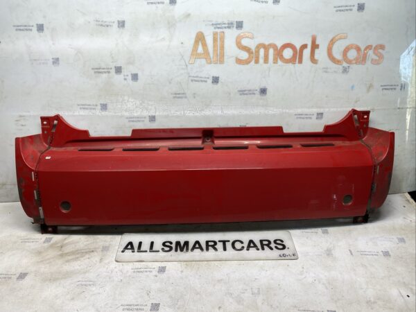 SMART FORTWO 2011 MK2 451 REAR BUMPER PANEL  /2007 14 Red