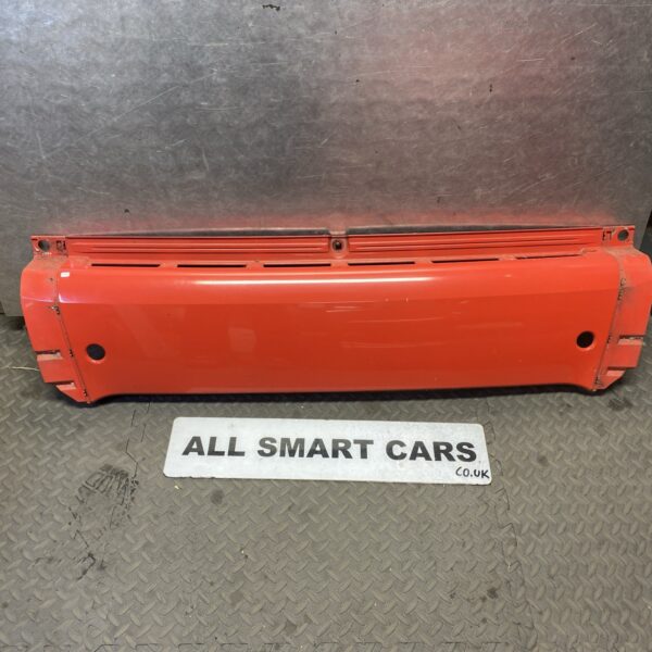 SMART FORTWO MK2 1 0 PETROL RED REAR BUMPER TRIM PANEL 2007 2011