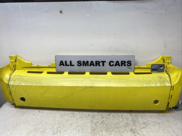 Smart Fortwo rear bumper W451 07 14 centre rear middle section Yellow