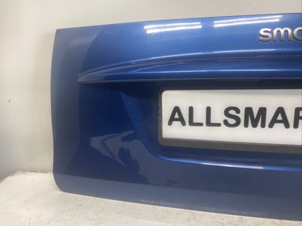 2009-Smart-Fortwo-451-Lower-Boot-Lid-Tailgate-Panel-Blue-155754292562-2 2009 Smart Fortwo 451 Lower Boot Lid Tailgate Panel Blue 155754292562 2