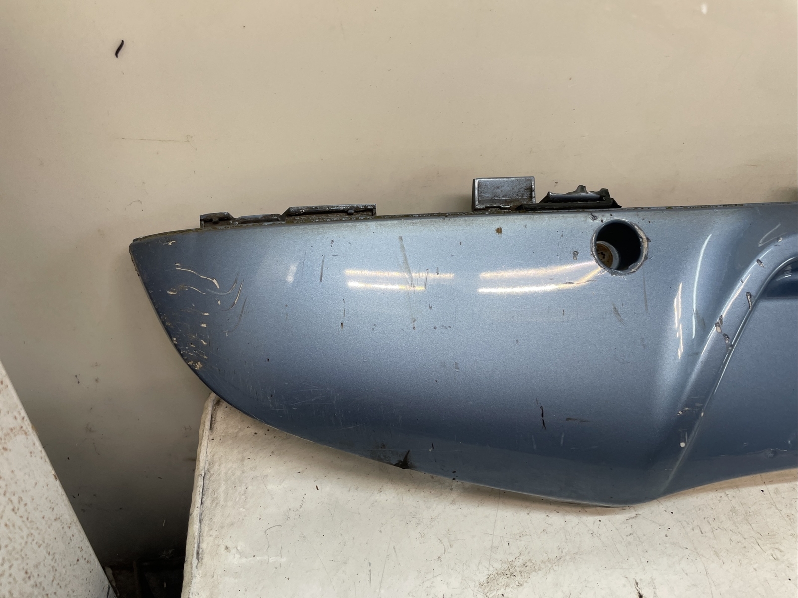 REAR BUMPER LOWER SPOILER A4516470484 FOR SMART FORTWO 451 2007 2014 Image 2