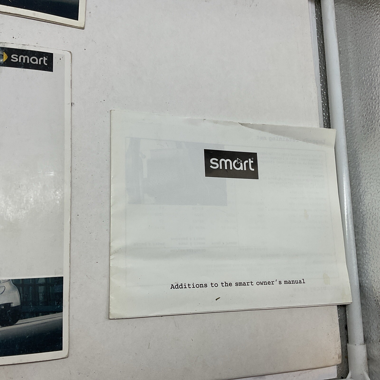 SMART CAR 450 FORTWO 1998+ ORIGINAL OWNER MANUAL HANDBOOK WALLET PACK Image 4
