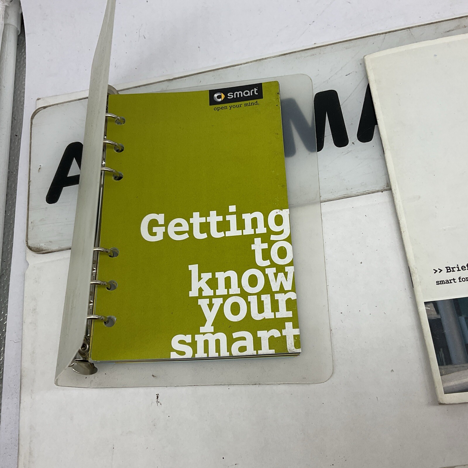 SMART CAR 450 FORTWO 1998+ ORIGINAL OWNER MANUAL HANDBOOK WALLET PACK Image 5