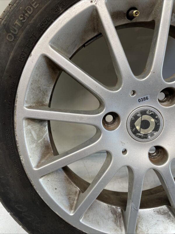 SMART CAR 451 FORTWO 2007 2014 12 SPOKE FRONT ALLOY WHEEL 156814848232 2