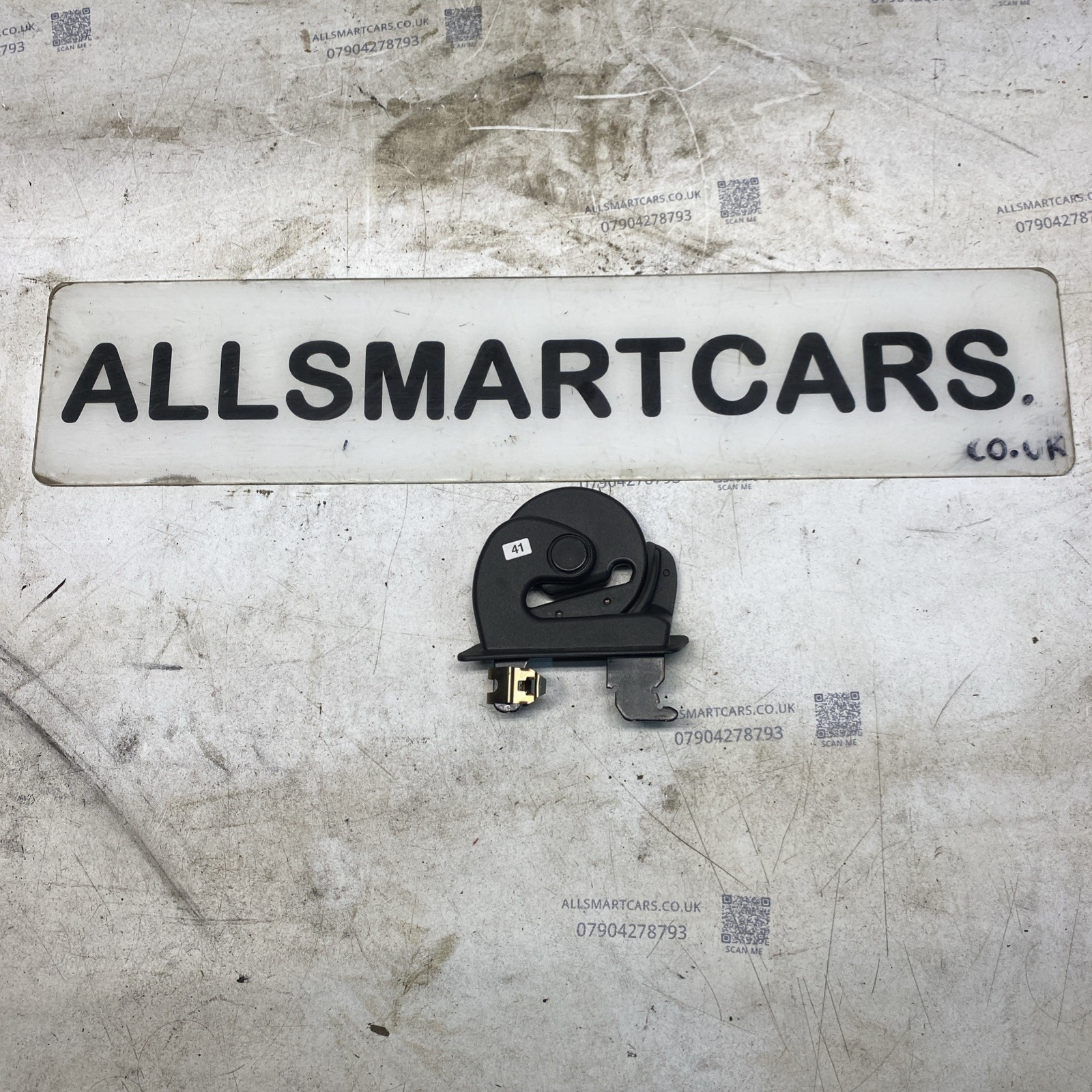 SMART CAR 451 FORTWO 2007 2014 FRONT RIGHT SEAT BELT BACKREST GUIDE
