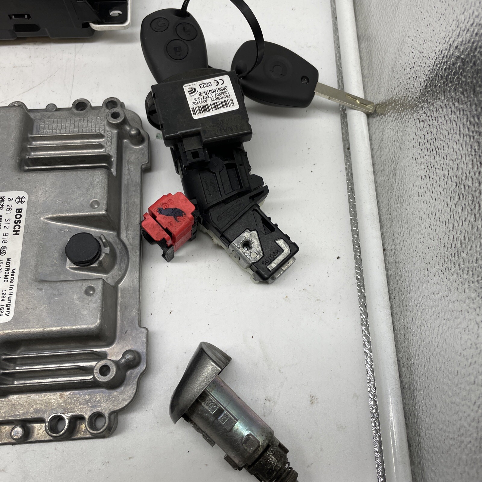 SMART CAR 453 FORTWO 2015 102k MANUAL ENGINE ECU KIT Image 7