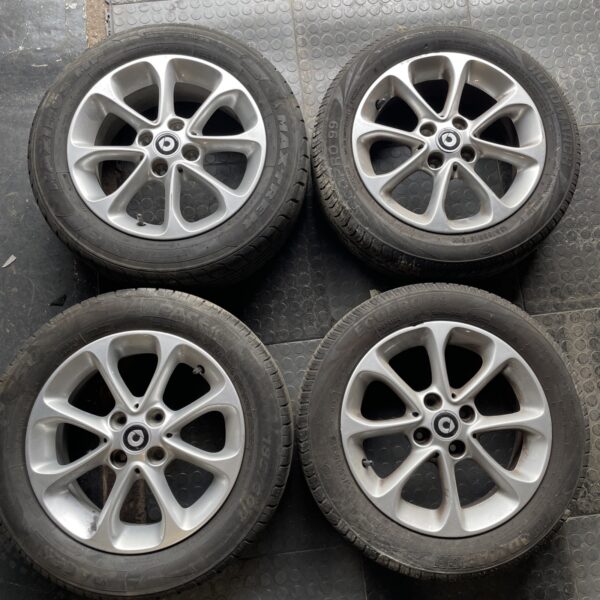 SMART FORFOUR 453 2015 SET OF ALLOY WHEELS 15 INCH