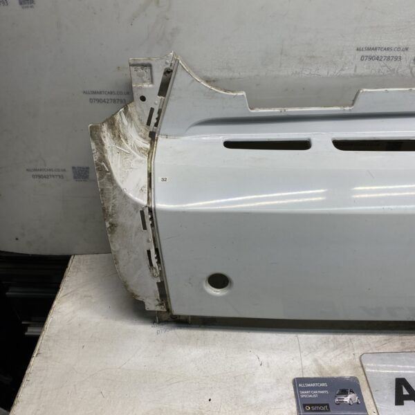 SMART FORTWO 2011 MK2 451 REAR BUMPER PANEL 2007 14 White 157730292732 2