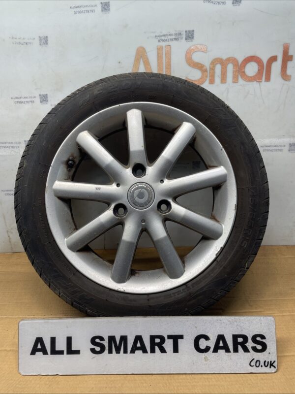 SMART FORTWO 450 451 FRONT ALLOY WHEEL 2000 14