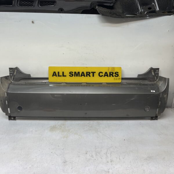 SMART FORTWO 451 REAR BUMPER CENTRE PANEL Silver EB2 ECG (scratches)