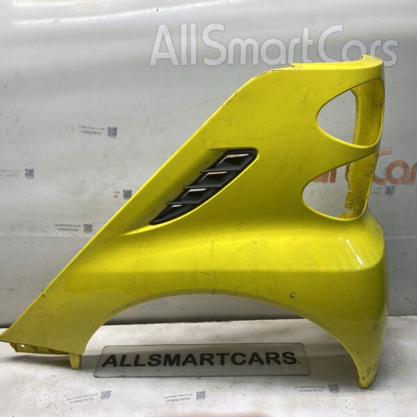 SMART FORTWO 451 REAR WING IN YELLOW LEFT SIDE