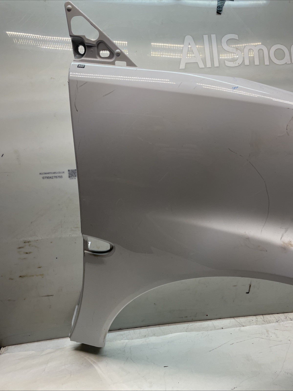 SMART FORTWO WING FRONT RIGHT EB3 WHITE W451 2007 2014 Image 2