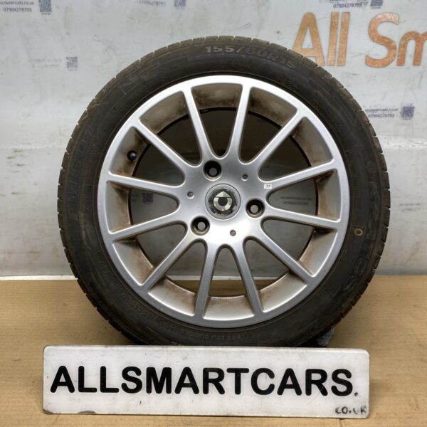 SMART FORTWO front 15" ALLOY WHEEL + TYRE 155/60 A4514010102