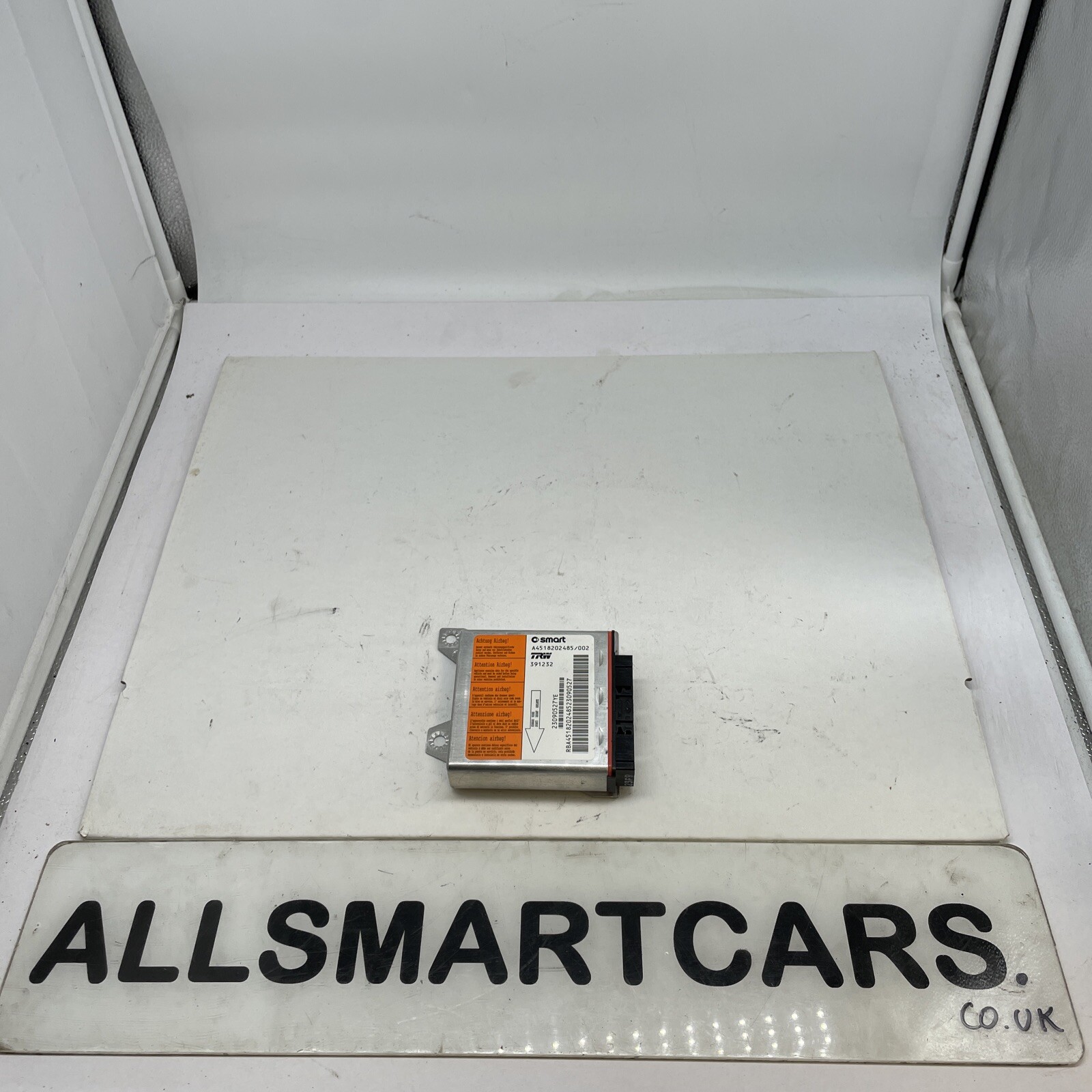 SMART W451 FOTWO AIRBAG CONTROL MODULE ECU A4518202485/02