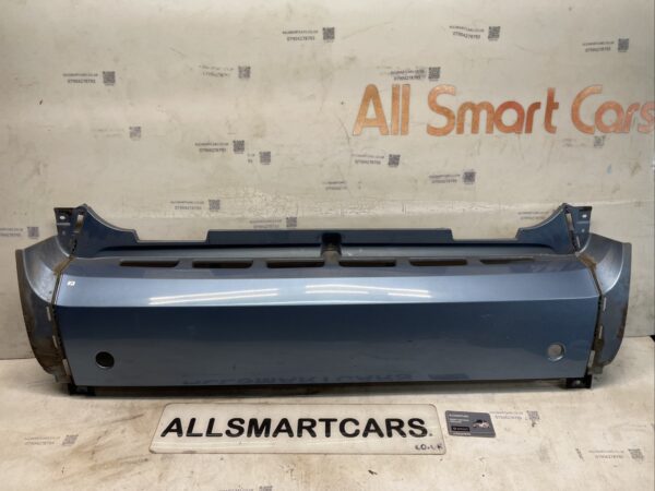 Smart ForTwo 451 07 14 Rear Bumper Blue EB2 EAA