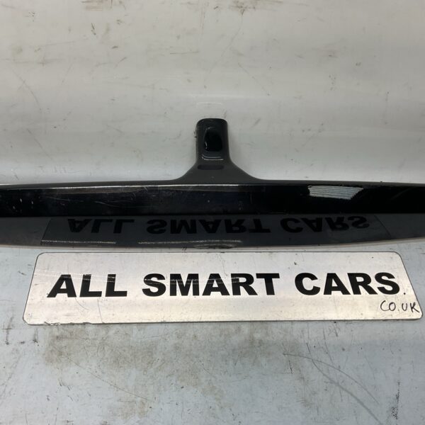 Smart Roadster 452 rear bumper bottom centre T bar panel Jet Black 156184913272 2