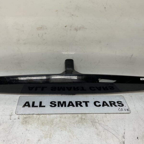 Smart Roadster 452 rear bumper bottom centre  T bar panel   Jet Black