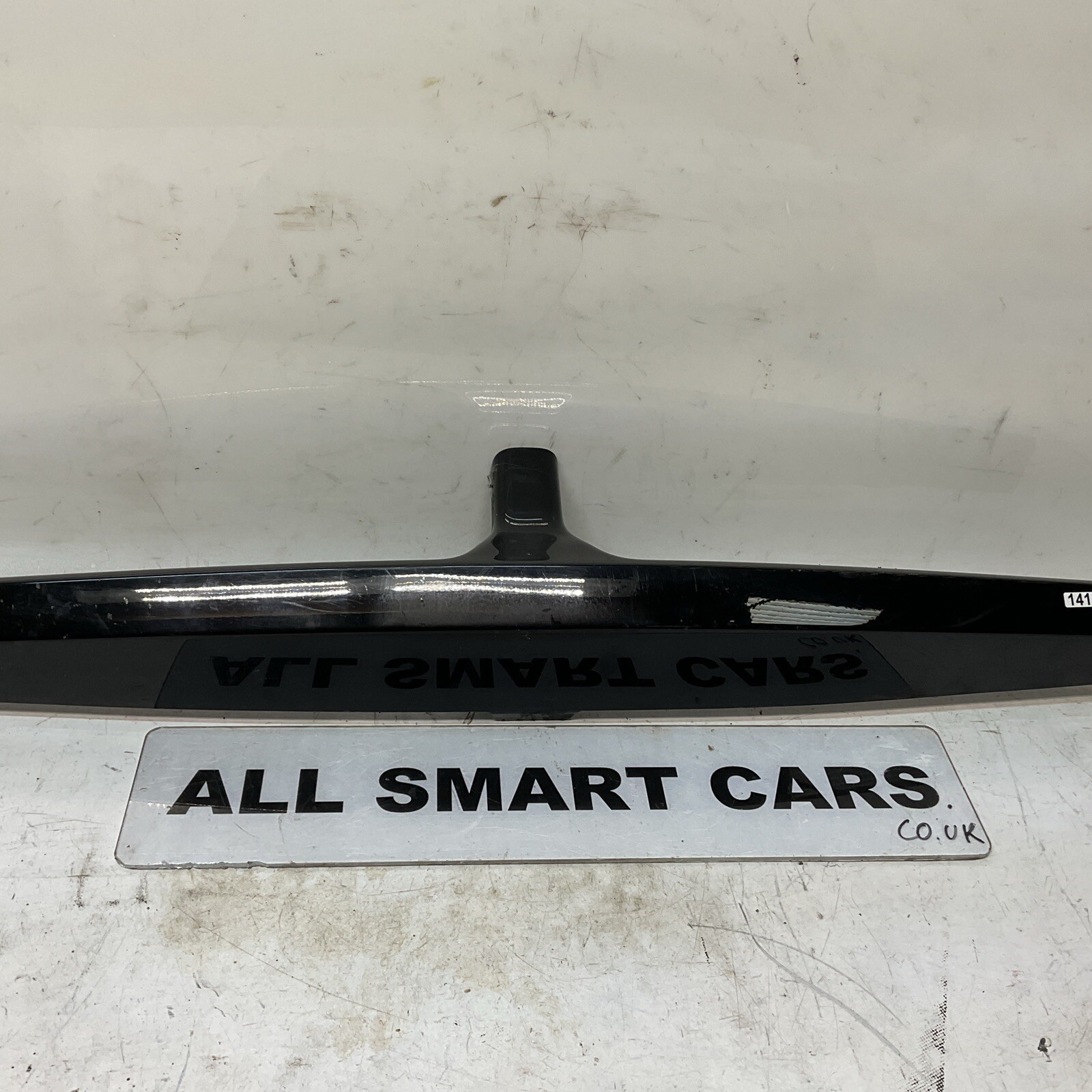 Smart Roadster 452 rear bumper bottom centre T bar panel Jet Black