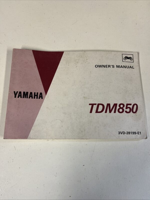 Yamaha-TDM850-L-Owners-manual-UK-bike-157585373072-2 Yamaha TDM850 L Owners manual UK bike 157585373072 2