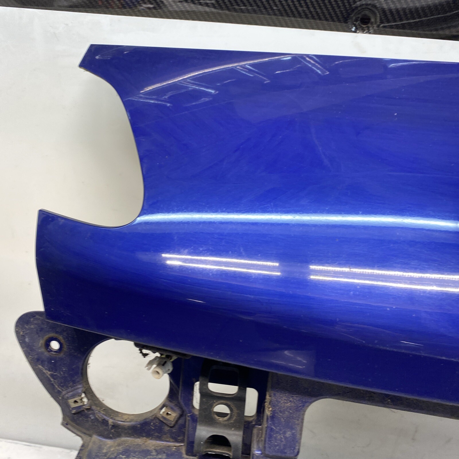 Smart car 450 1998 2002 front bumper front end blue EB2 EAC Image 8